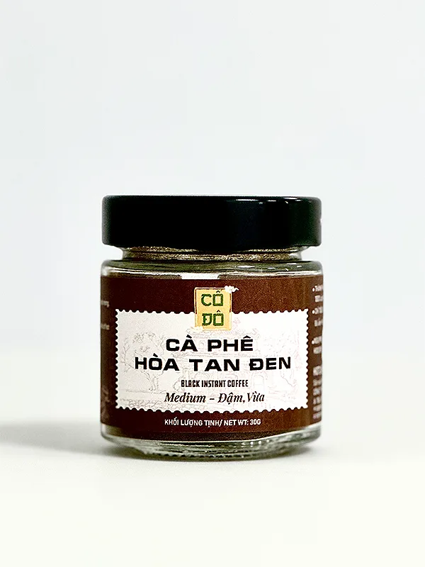 Tinh Cà Phê Hòa Tan Đen Cố Đô - Gu Vừa