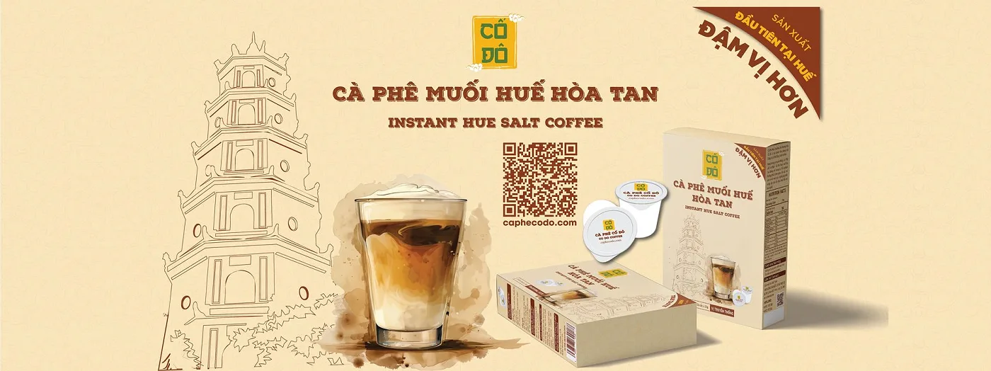Cà phê muối Huế hòa tan