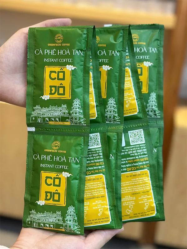 Dây 10 Gói Cà Phê Hòa Tan 3in1 Cố Đô (10 gói x 20g)